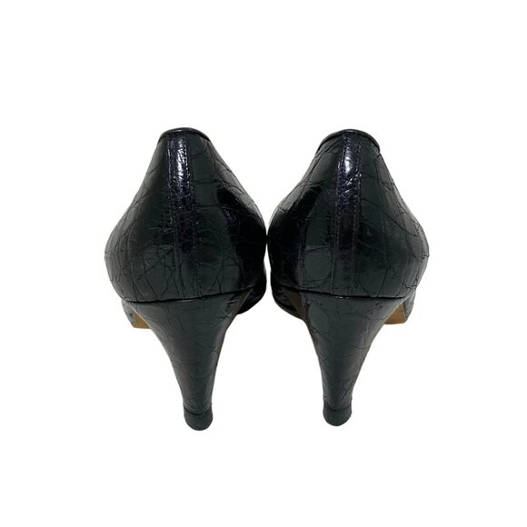 GUCCI - Black Leather Women's Pumps 145-061325 - Picture 6 of 9